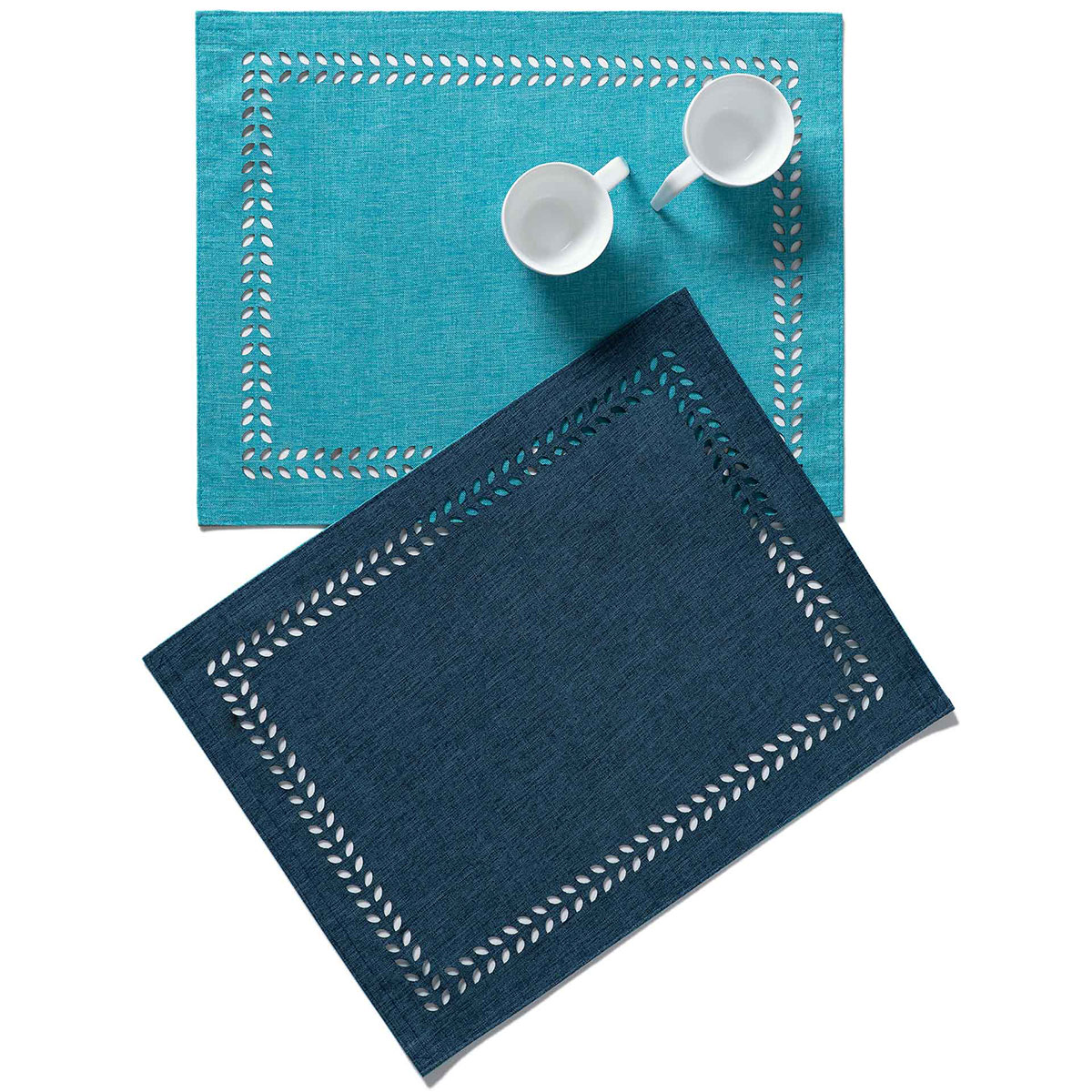 Σουπλά 2 Όψεων (35x45) Silk Fashion BG18 Turqoise/Raf