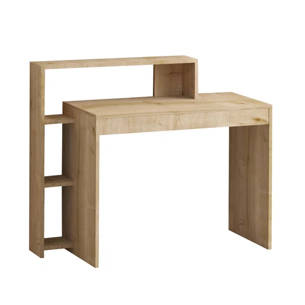Γραφείο Με Ράφια (95x45x117) A-G Uma 393MRD1302 Oak