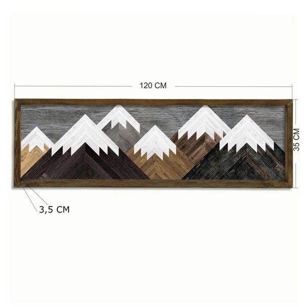 Πίνακας Με Κορνίζα (120x35) A-G 836EVL4528 TAH024