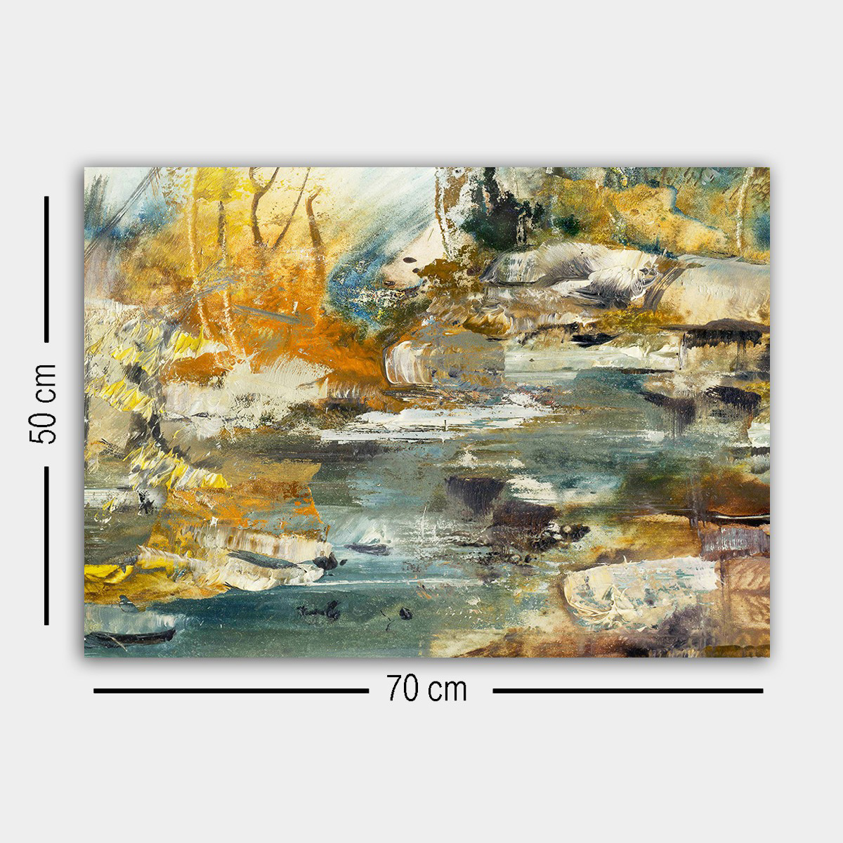 Πίνακας (50X70) A-G 529Tcr1799 153861683-5070 Διακόσμηση Πίνακες & Κάδρα Τοίχου για Σαλόνι Spitishop