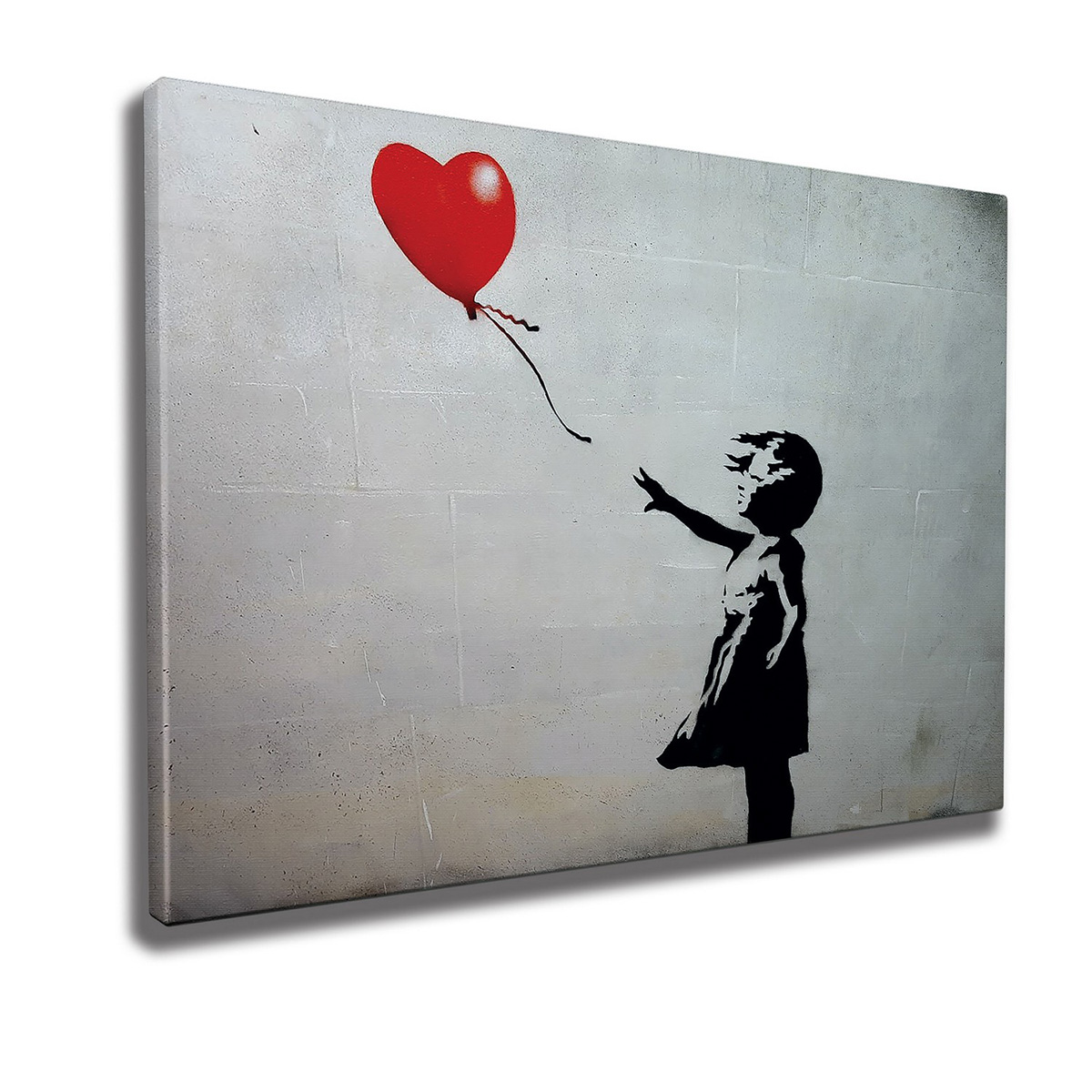 Πίνακας (70X50) A-G Girl With Balloon Banksy 966Brs1111 Διακόσμηση Πίνακες & Κάδρα Τοίχου σε Καμβά Spitishop