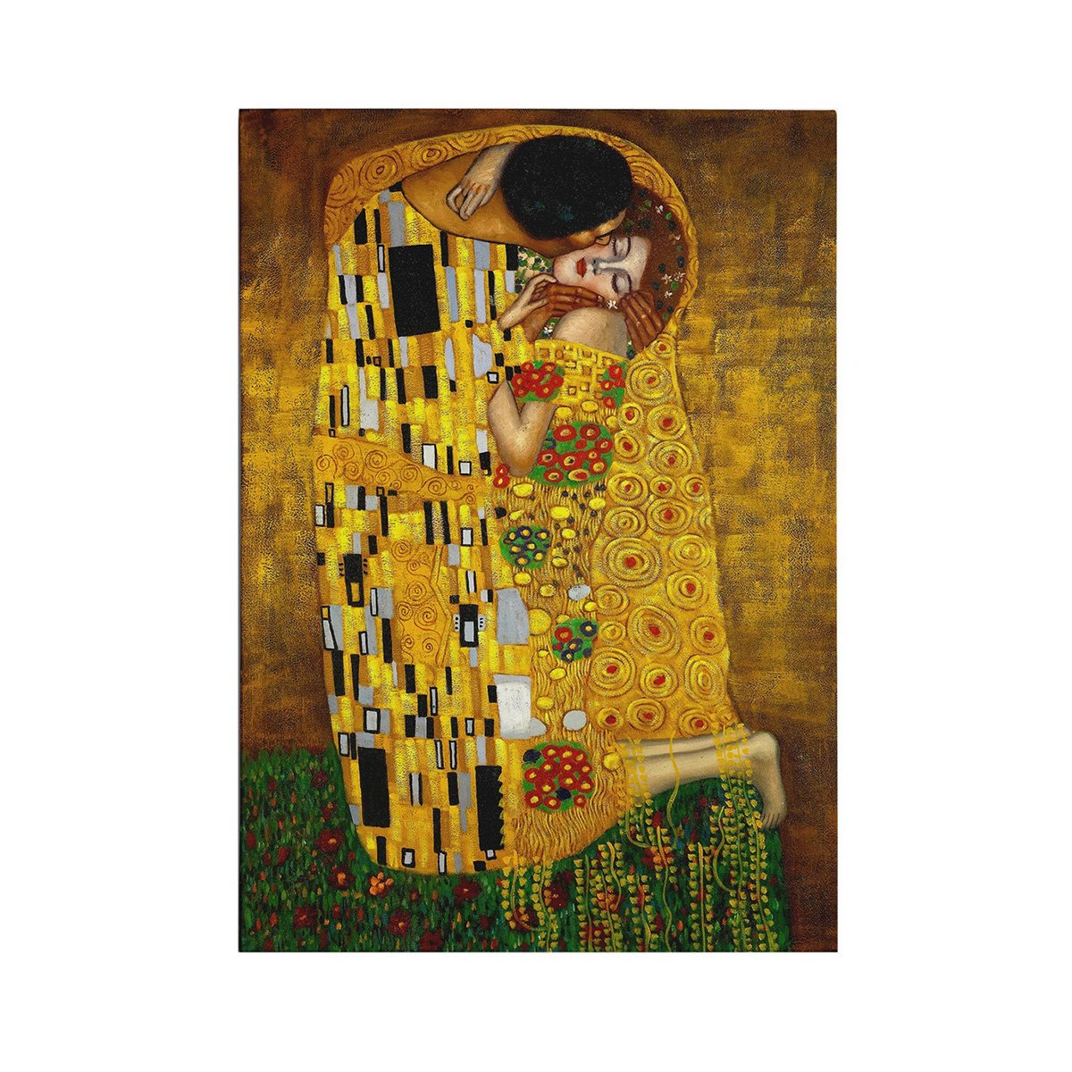 Πίνακας (70X100) A-G The Kiss Gustav Klimt 265Vga1533 Διακόσμηση Πίνακες & Κάδρα Τοίχου σε Καμβά Spitishop