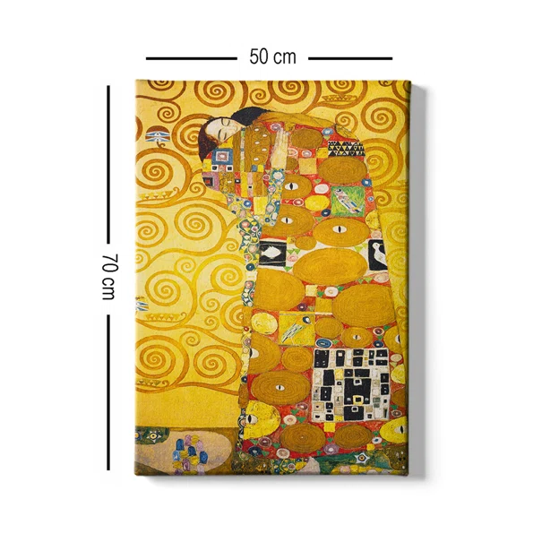 Πίνακας (50x70) A-G The Hug Gustav Klimt 529TCR1373