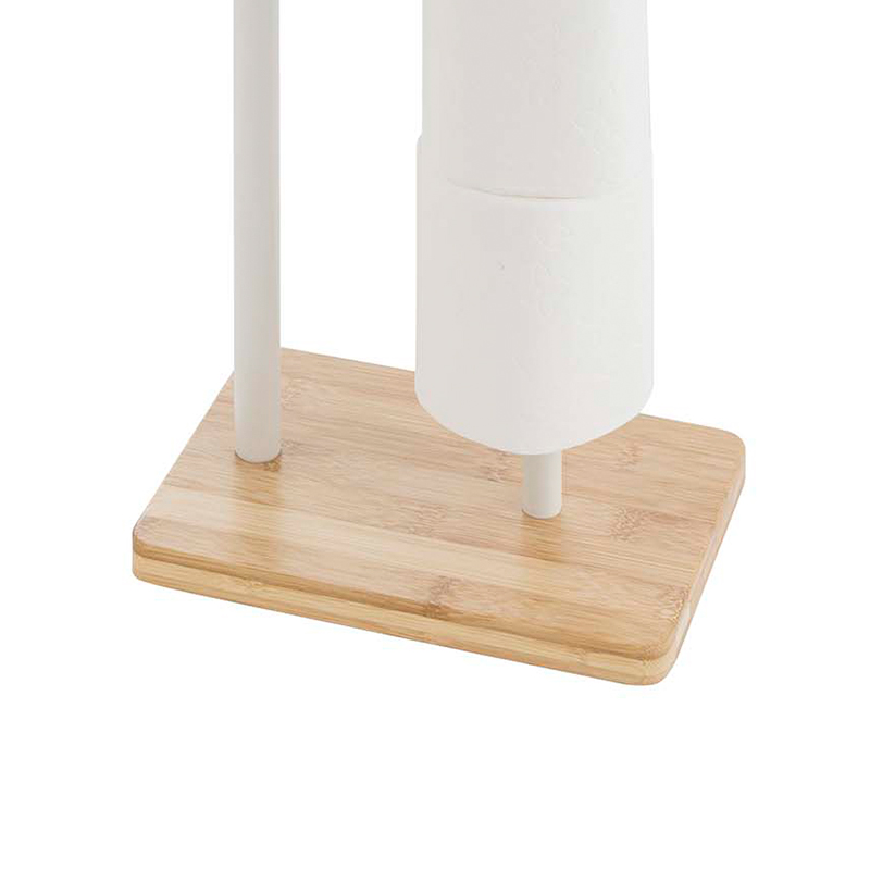Σταντ για Χαρτί Υγείας (24 7X15X65 5) L-C Filano White Bamboo 1802204 Μπάνιο Αξεσουάρ Μπάνιου Χαρτοθήκες Spitishop