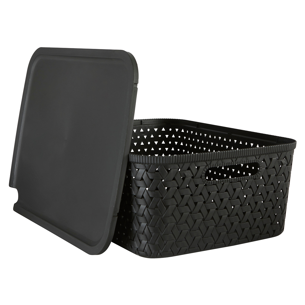 Καλάθι Αποθήκευσης (40x30.5x15) F-V Tressy Black 209336A