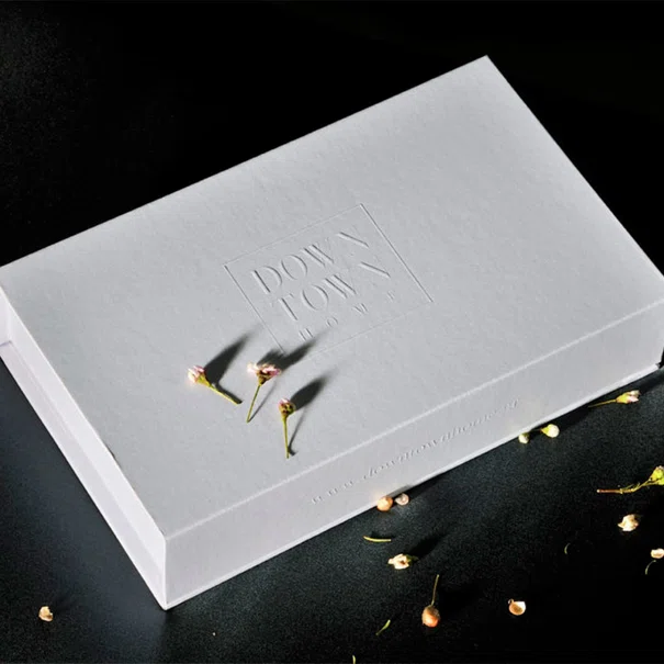 Μεταξωτή Μάσκα Ύπνου Down Town Mulberry Silk White