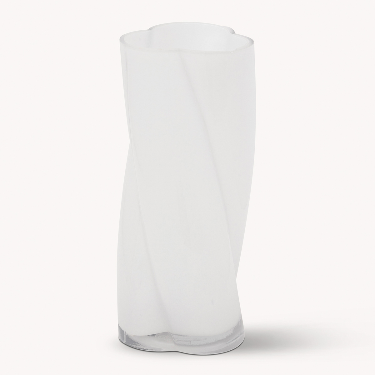 Διακοσμητικό Βάζο (Φ10 5X25 5) A-S Wild Romance 206524 White Διακόσμηση Διακοσμητικά Βάζα & Μπουκάλια Γυάλινα Spitishop