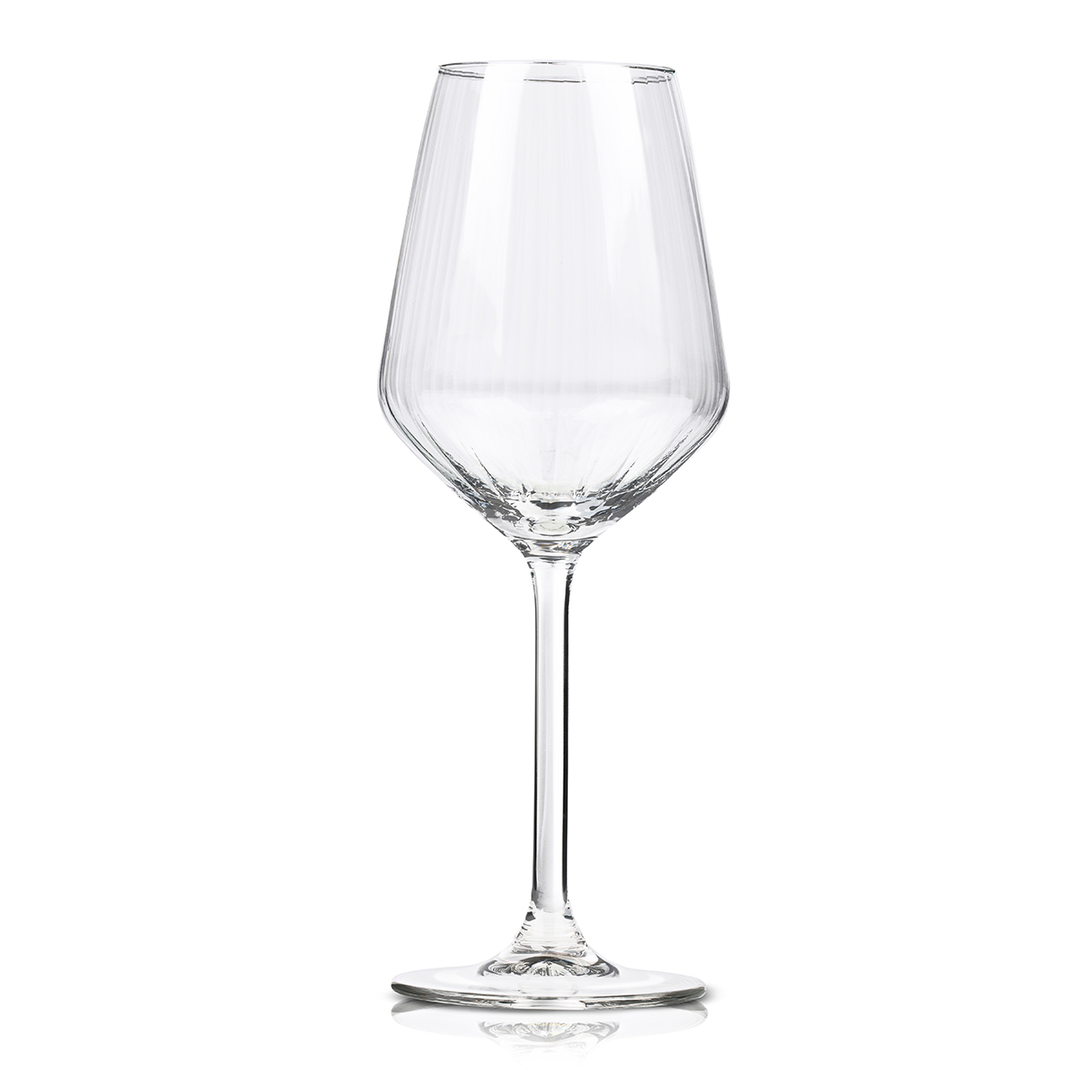Ποτήρια Κρασιού Κολωνάτα 380Ml (Σετ 4Τμχ) Alpina 871125230506 Είδη Σερβιρίσματος Spitishop