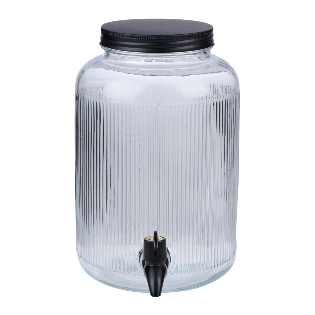 Βάζο Γυάλινο Με Βρυσάκι 3.5lt Alpina 871125250247 Black
