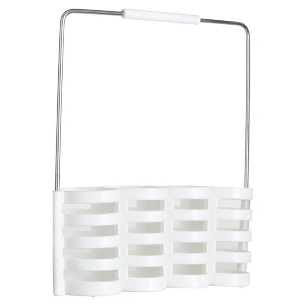 Μαχαιροπίρουνα Με Βάση (Σετ 24τμχ) S-D Geo White 150005B