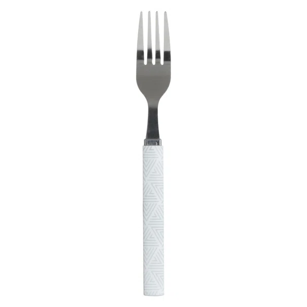 Μαχαιροπίρουνα Με Βάση (Σετ 24τμχ) S-D Geo White 150005B