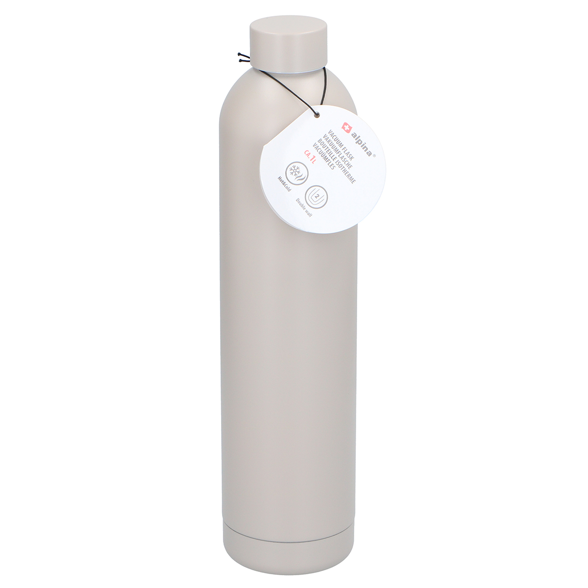 Μπουκάλι Θερμός 1lt Alpina 871125250678 Beige