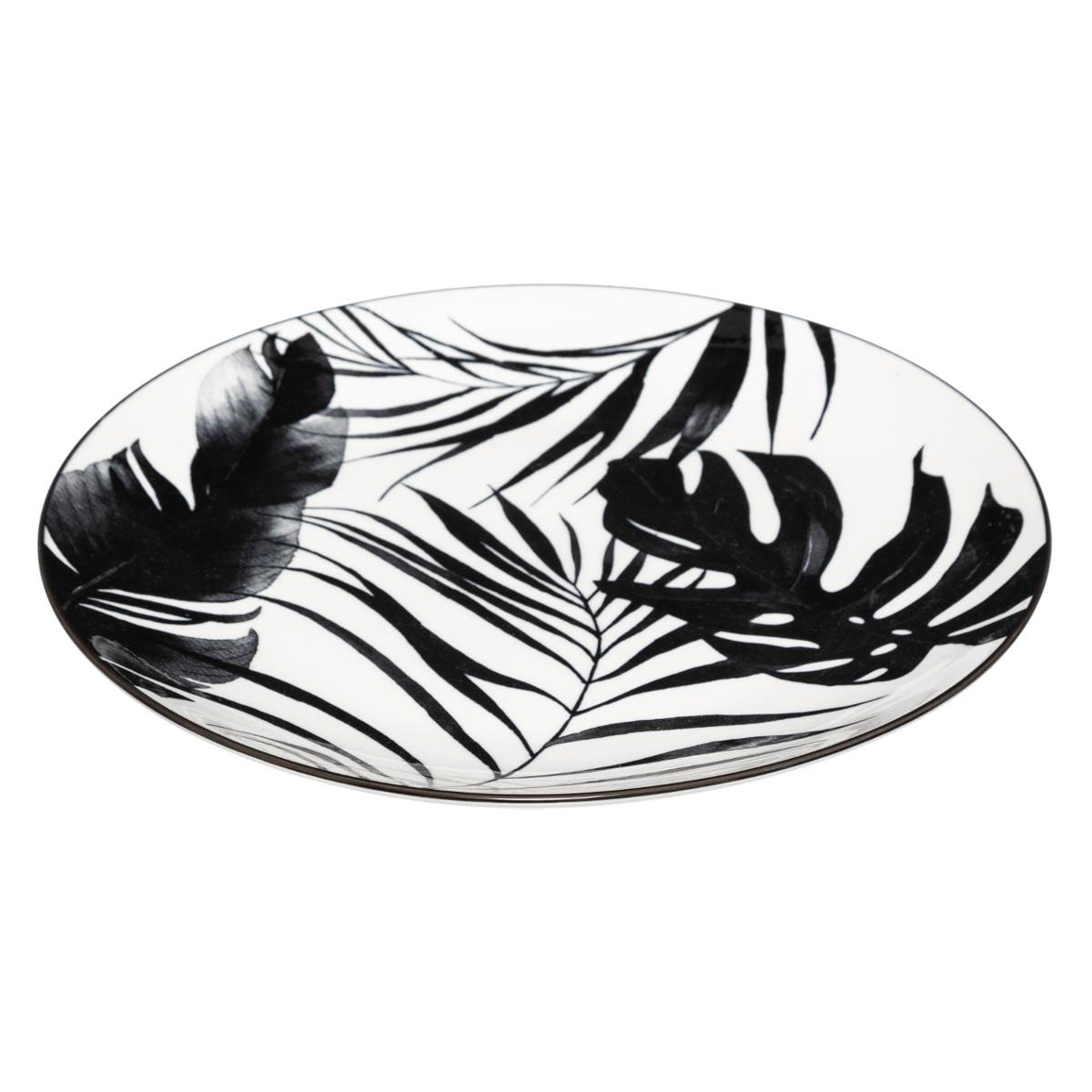 Πιάτο Φαγητού Ρηχό (Φ26) S-D Palme Black 154819A
