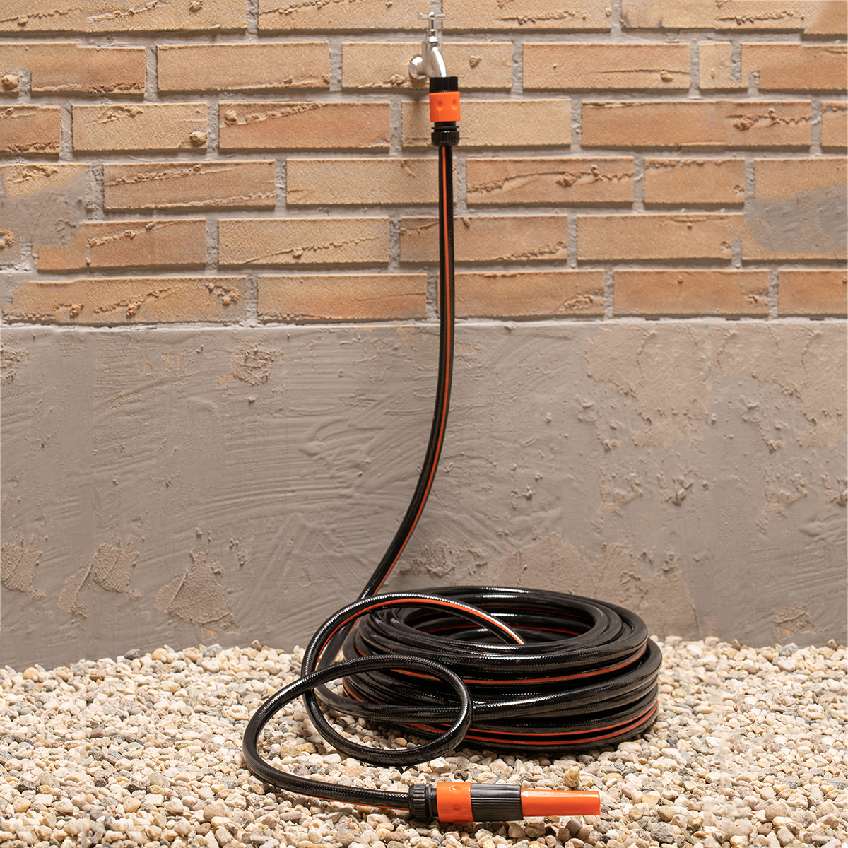Λάστιχο Ποτίσματος Σετ 20μ Black+Decker 871125223432