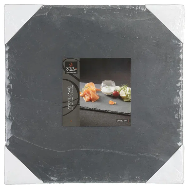 Πλατώ Σερβιρίσματος (30x30) S-D Slate Plate 861739412