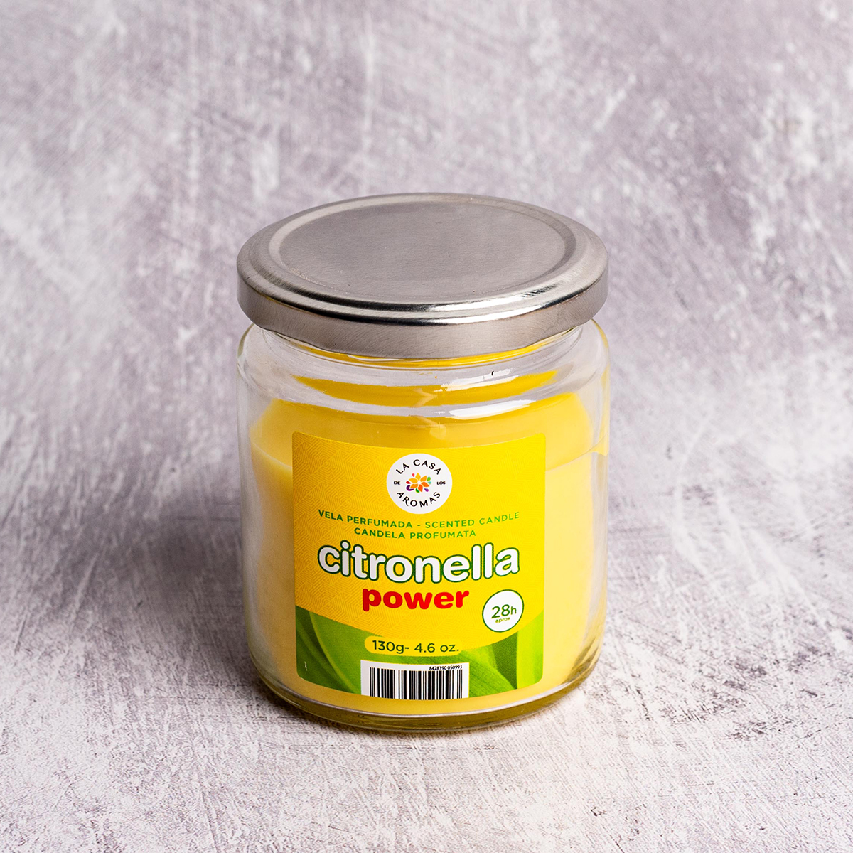 Εντομοαπωθητικό Κερί 100gr La Casa De Los Aromas 050993 Citronella