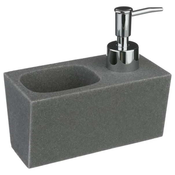 Δοχείο Υγρού Πιάτων + Θήκη Για Σφουγγάρι F-V Sponge Holder Gris 120052