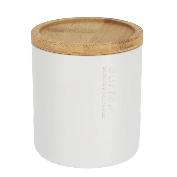 Βαμβακοθήκη (Φ9.5x11) T-D White/Bamboo 67101210