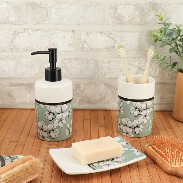 Dispenser Μπάνιου 320ml (Φ7.4x17.5) T-D Ecrin Green 6277782