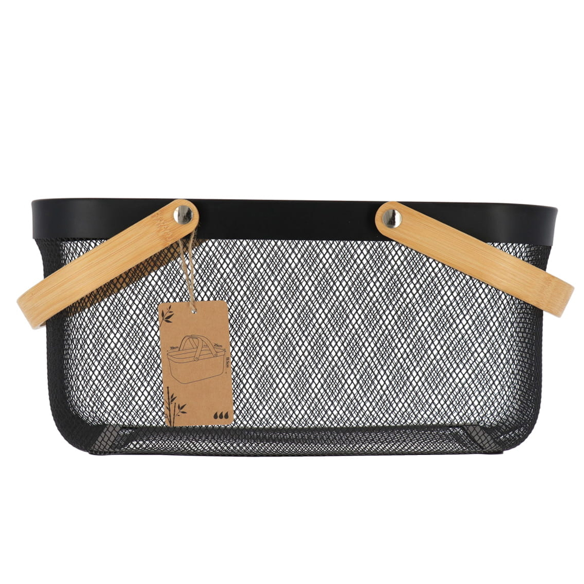 Καλάθι Αποθήκευσης (39X25X19 5) T-D Storage Black 8861103 Διακόσμηση Κουτιά & Καλάθια Spitishop
