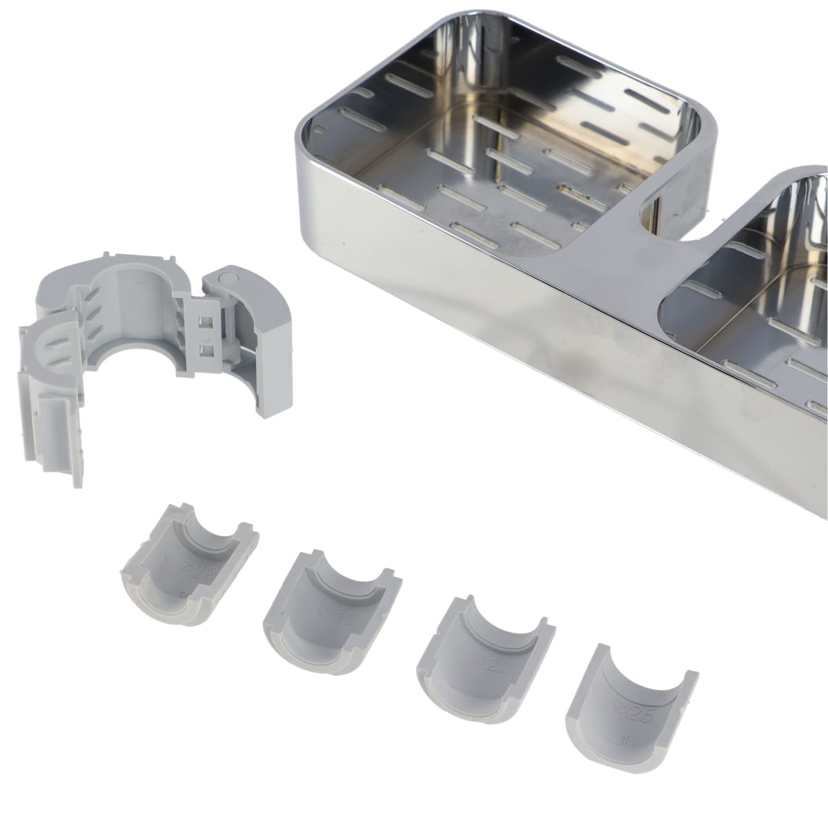 Ραφιέρα Μπάνιου για Στήλη Ντουζ (25 2X11X4) T-D Adaptable 3650102 Οργάνωση & Αποθήκευση Ραφιέρες Εταζέρες Spitishop