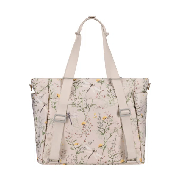 Τσάντα Αλλαξιέρα (43x17x35) Kikka Boo Florence Secret Garden Beige