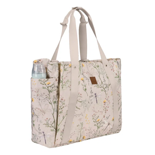 Τσάντα Αλλαξιέρα (43x17x35) Kikka Boo Florence Secret Garden Beige