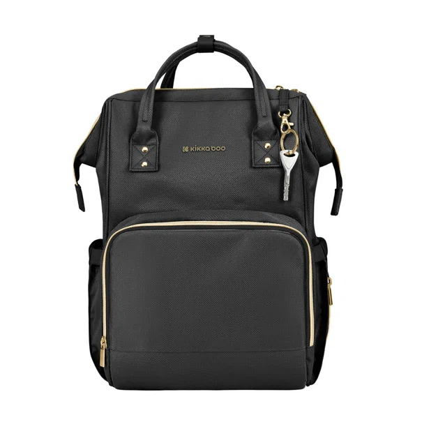 Τσάντα Αλλαξιέρα Backpack (32x18x41) Kikka Boo Siena Black - Gold 2025