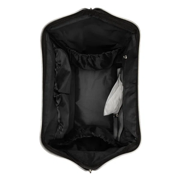 Τσάντα Αλλαξιέρα Backpack (32x18x41) Kikka Boo Siena Black - Silver 2025