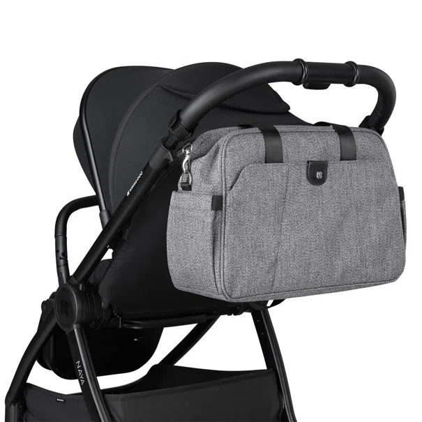 Τσάντα Αλλαξιέρα (44x18x28) Kikka Boo Chelsea Grey 2025