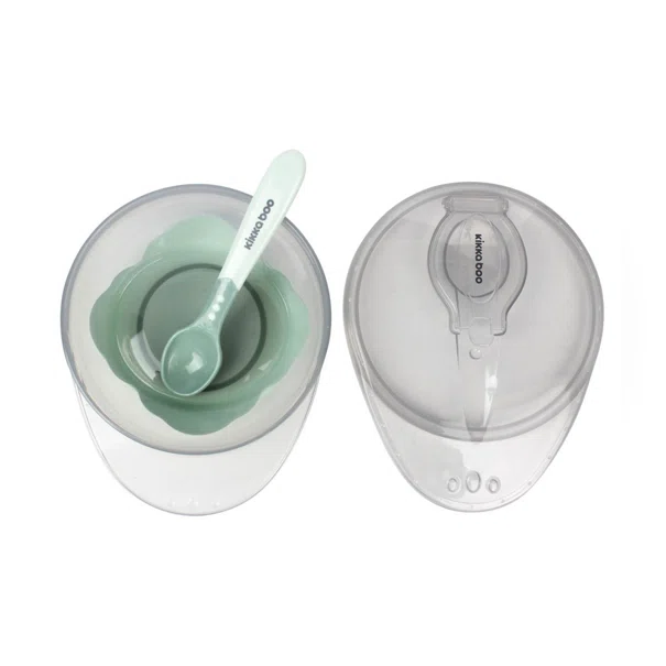 Φαγητοδοχείο & Κουτάλι 250ml Kikka Boo Mint