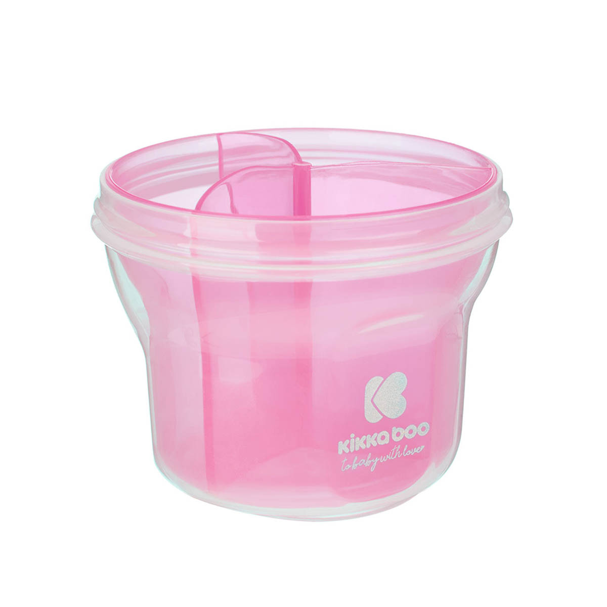 Δοσομετρητής Σκόνης Γάλακτος 3 Θέσεων Kikka Boo 2in1 Pink