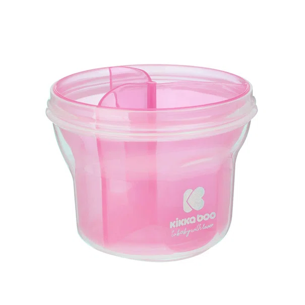 Δοσομετρητής Σκόνης Γάλακτος 3 Θέσεων Kikka Boo 2in1 Pink