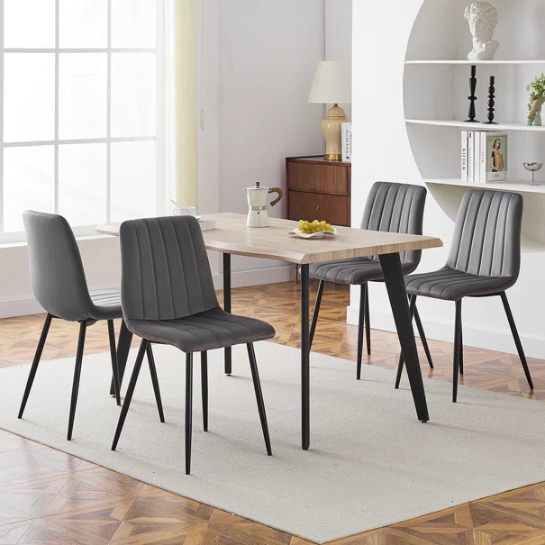 Καρέκλα Τραπεζαρίας (45x56x88) Spitishop Lorelay Grey
