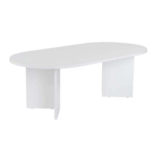 Τραπέζι Σαλονιού (119x60x40) A-G Sable 909NRD1108 White