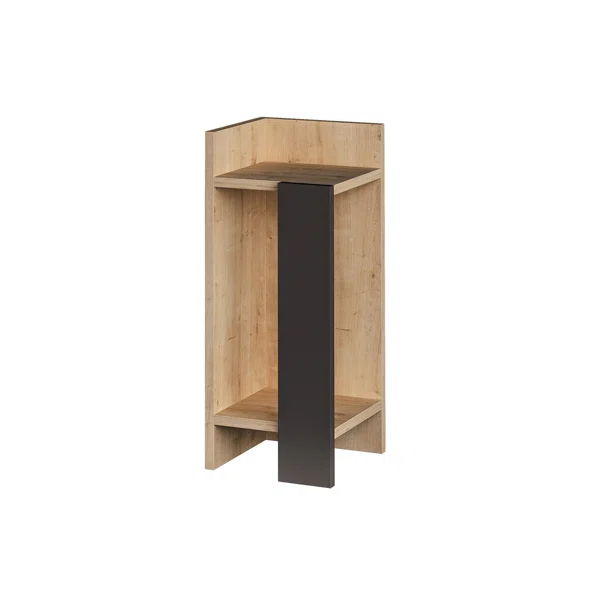 Κομοδίνο Αριστερό (25x27x60) A-G Elos Left 855DTE3507 Oak/Anthracite