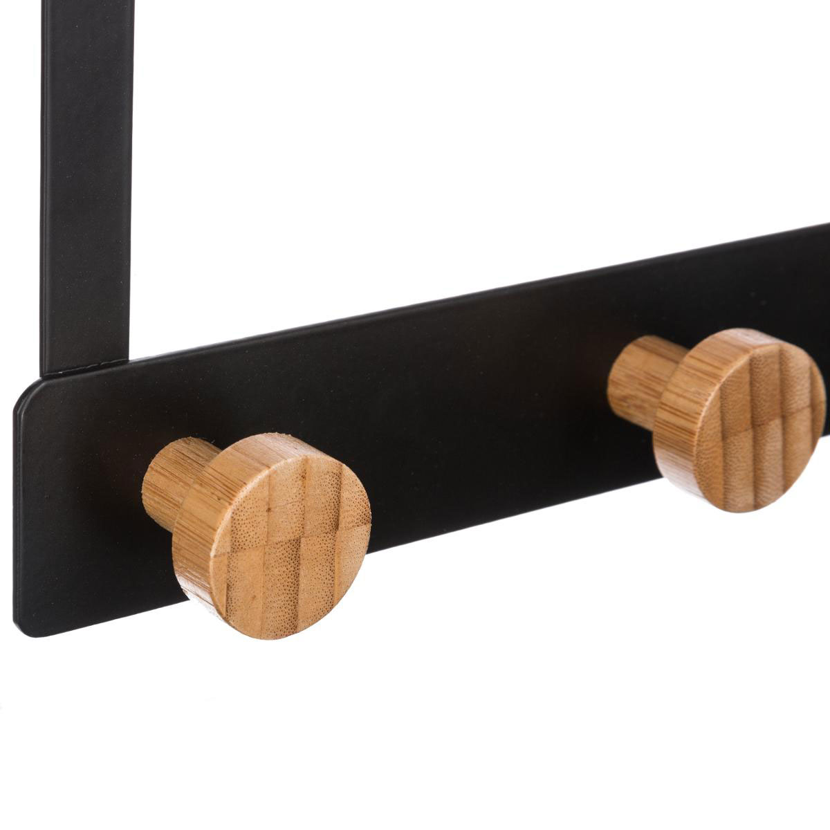 Κρεμάστρα Πόρτας 3 Θέσεων F-V Hooks Black 151569A