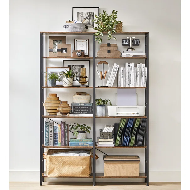 Ραφιέρα Δαπέδου 6 Θέσεων (120x30x172.5) Vasagle LLS114B01V1
