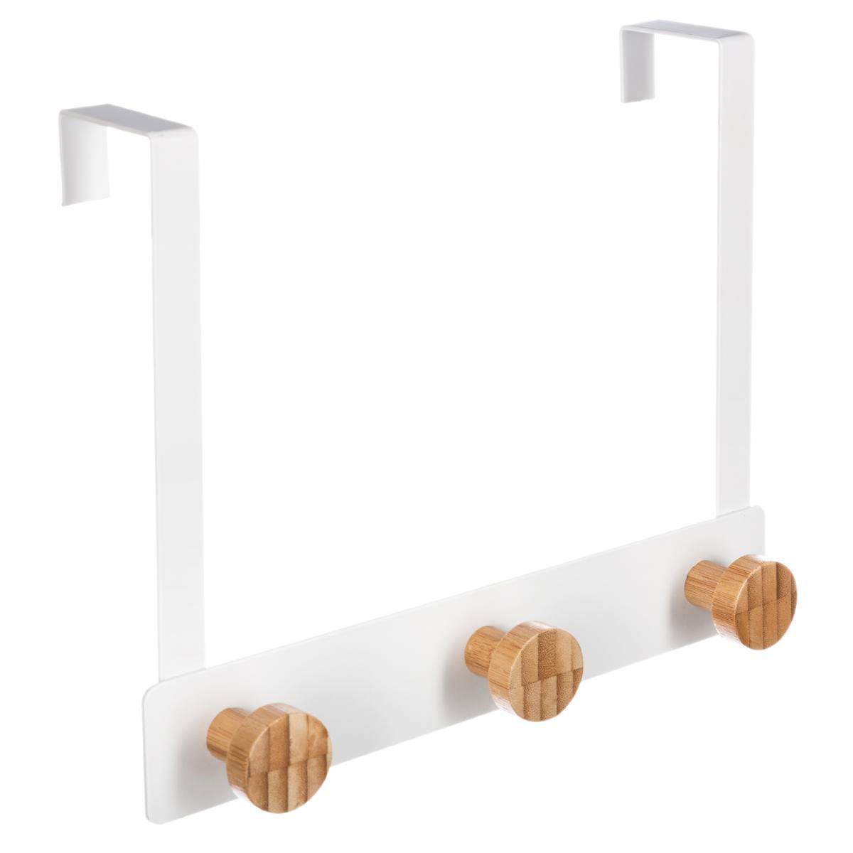 Κρεμάστρα Πόρτας 3 Θέσεων F-V Hooks White 151569B