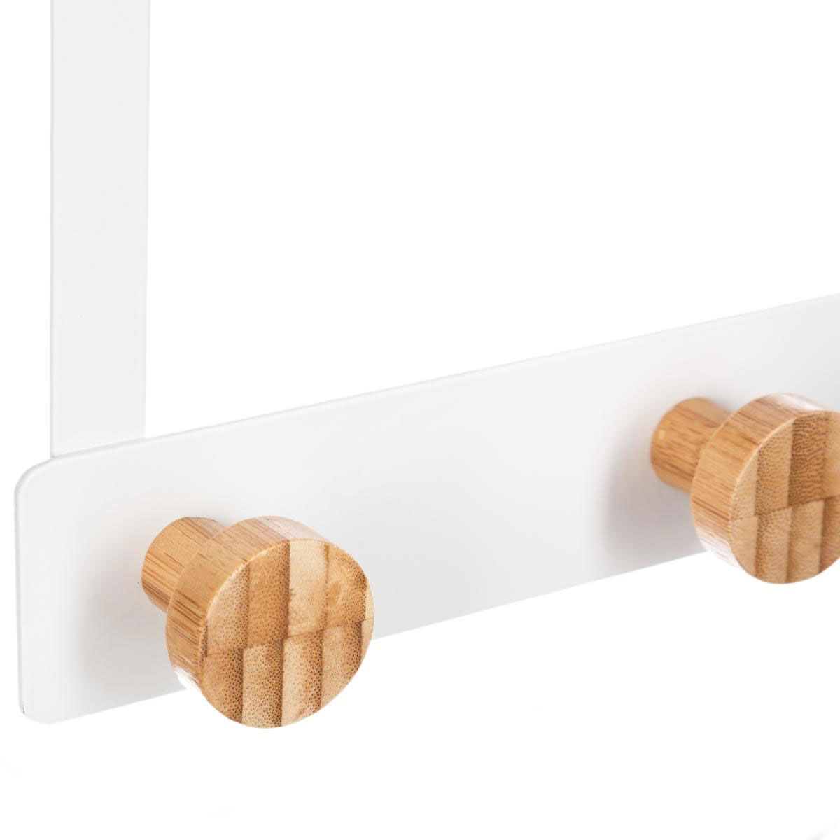 Κρεμάστρα Πόρτας 3 Θέσεων F-V Hooks White 151569B