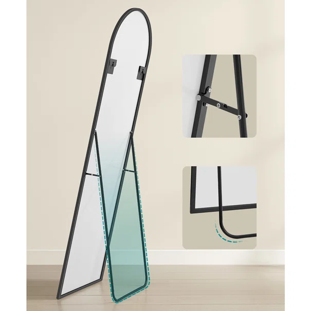 Καθρέφτης Τοίχου - Δαπέδου (50x33x160) Songmics LFM031B01V1