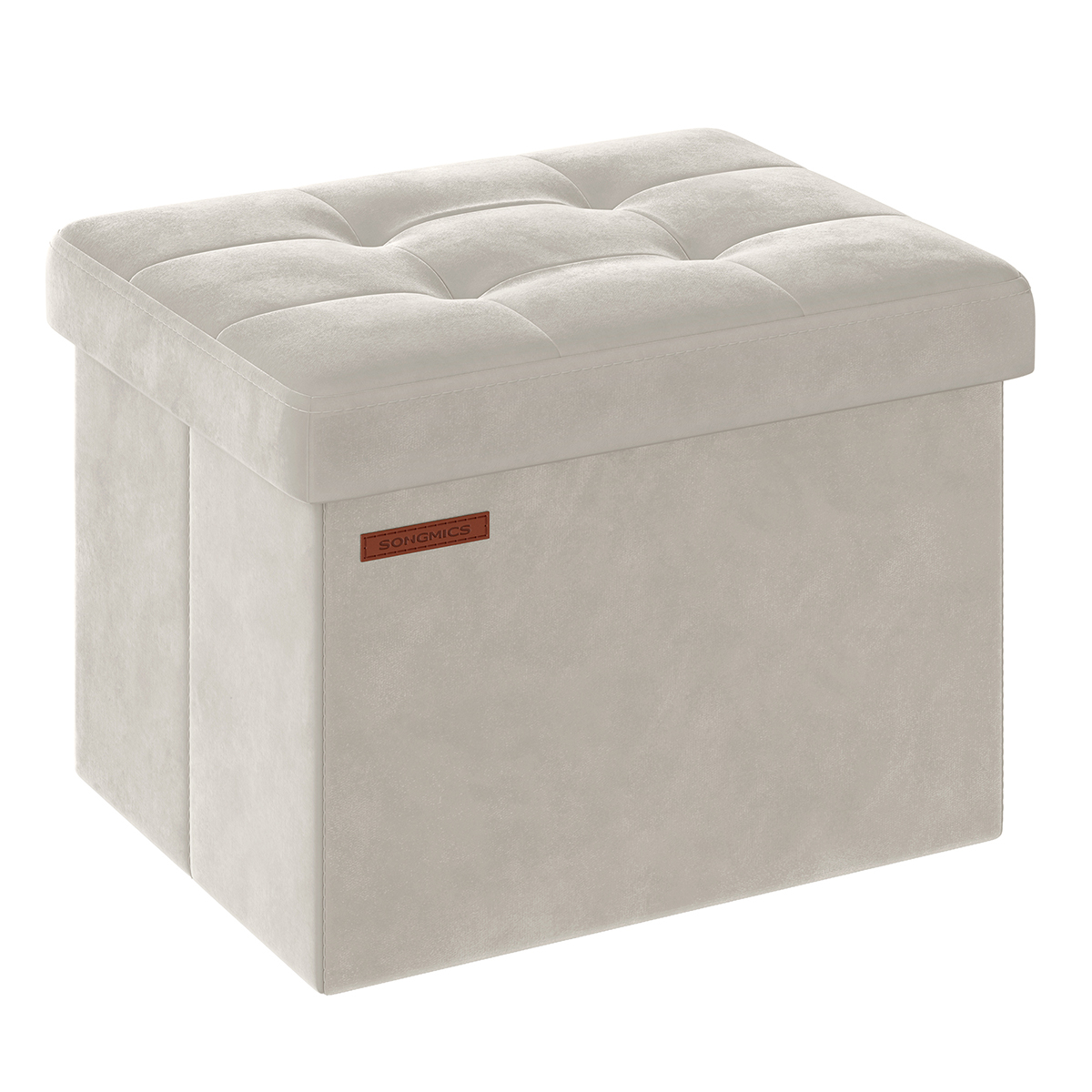 Σκαμπό Με Αποθηκευτικό Χώρο (41x31x31) Songmics LSF200W01
