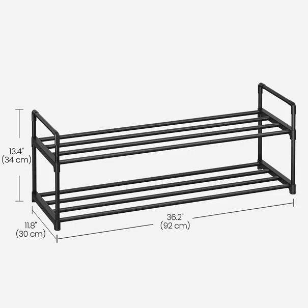 Παπουτσοθήκη 8 Θέσεων (92x30x34) Songmics LSA12BKV2
