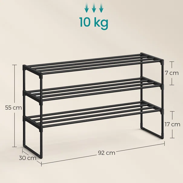 Παπουτσοθήκη 12 Θέσεων (92x30x55) Songmics LSA303B02