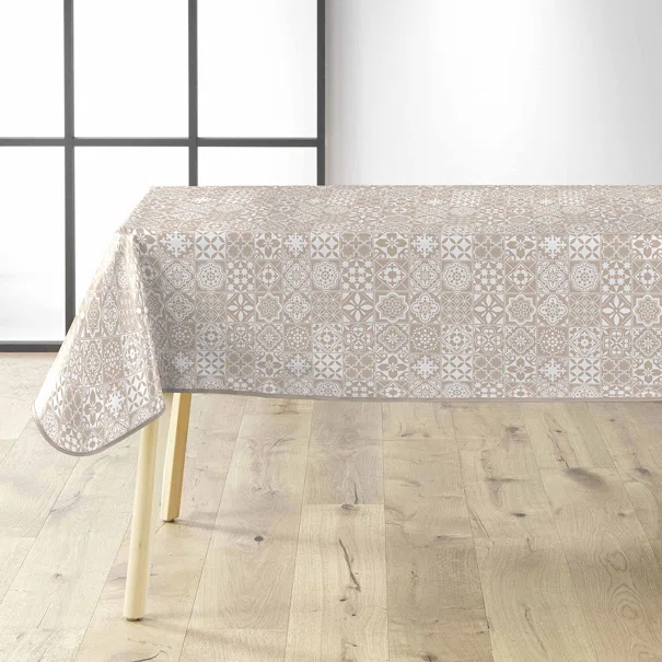 Πλαστικό Τραπεζομάντηλο (140x240) L-C Carella Blanc 1710845