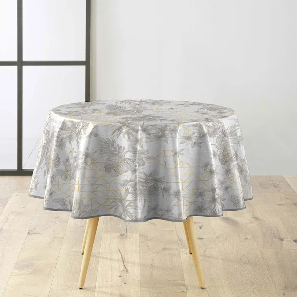 Πλαστικό Τραπεζομάντηλο Ροτόντα (Φ160) L-C Coconut Gris 1710855