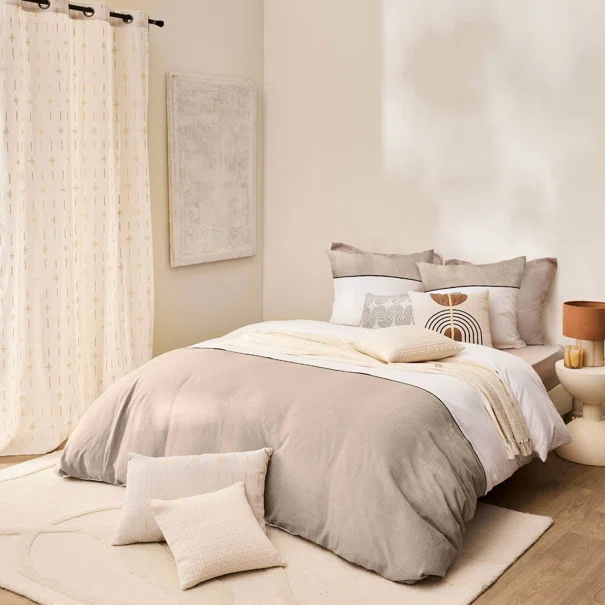 Παπλωματοθήκη King Size (260x240) + Διακοσμητικές Μαξιλαροθήκες L-C Gabrielle 1645176