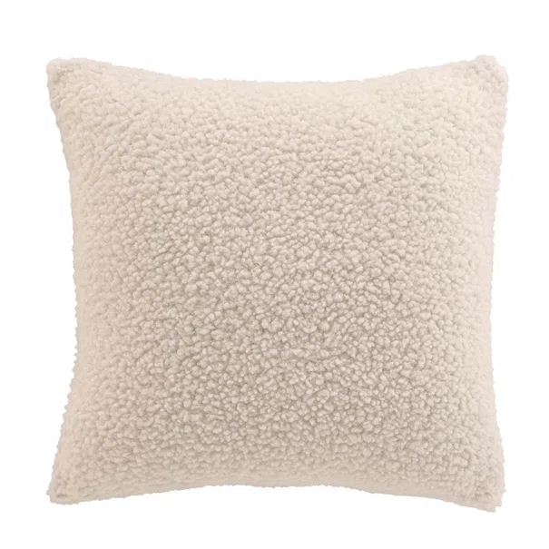 Διακοσμητική Μαξιλαροθήκη Μπουκλέ (40x40) L-C Woolen Naturel 1612918