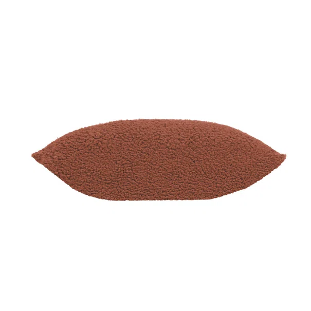 Διακοσμητική Μαξιλαροθήκη Μπουκλέ (40x40) L-C Woolen Terracotta 1612920