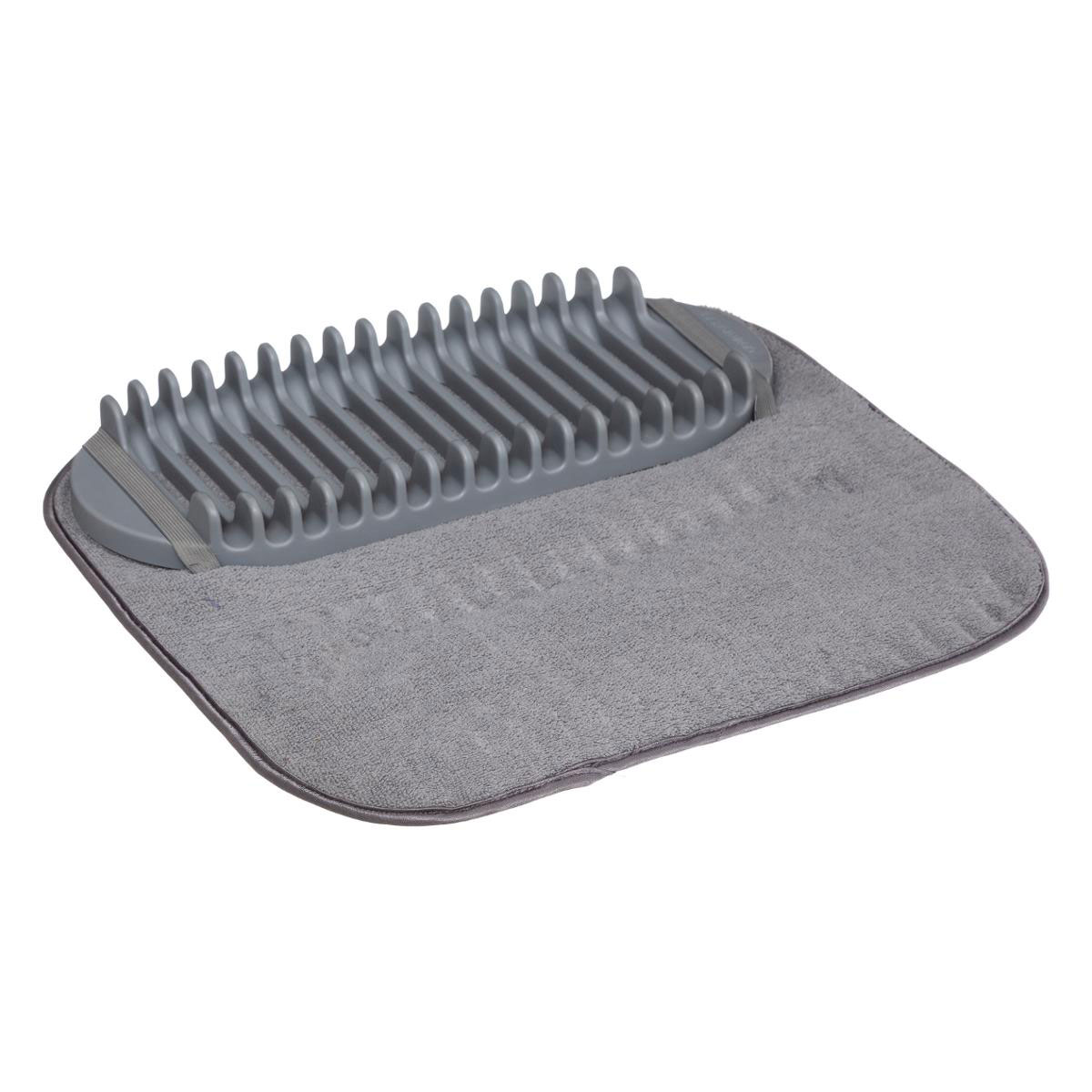 Στραγγιστήρι Πιάτων (43.5x42x4.5) F-V Foam Mat Grey 167781